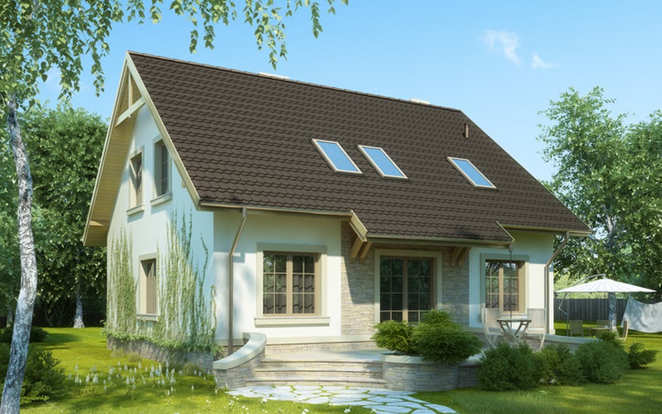 Wizualizacja 2 domu Amazonka III