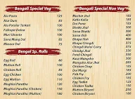 Bengaliyana menu 1