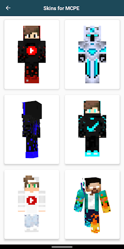 Screenshot Youtuber Skins for Minecraft