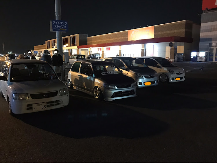 ミラのミラL700・土曜の夜のモラ横コラボに関するカスタム事例の投稿画像1枚目