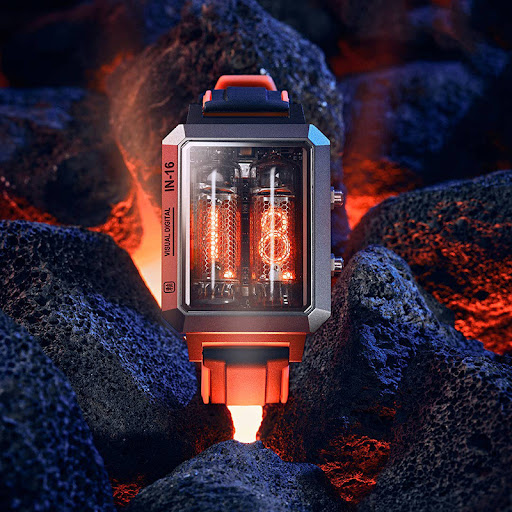 Title 2, Glow Tube Fashion Wireless Charging Watch