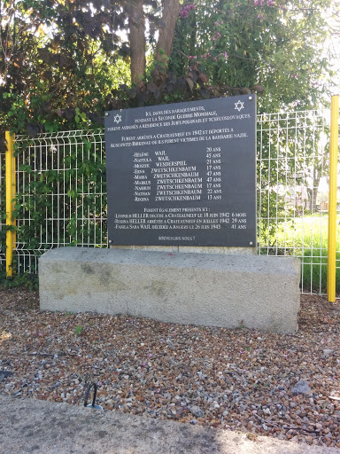 Plaque Commémorative Seconde Guerre Mondiale