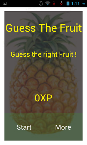 Guess The Fruits