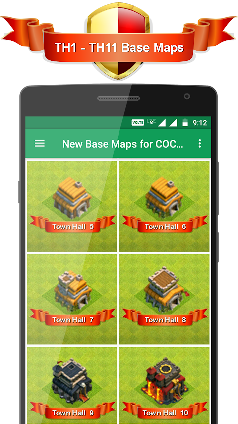 COC 2017用の新しいベースマップのおすすめ画像1