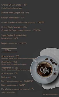 Floating Cafe menu 1