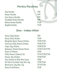 Portico Affair menu 3
