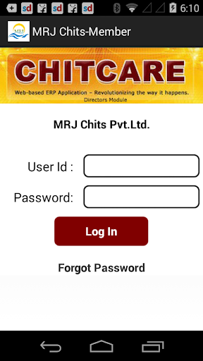 MRJ Chits Member Module