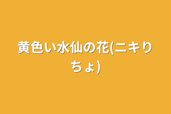 黄色い水仙の花(ニキりちょ)