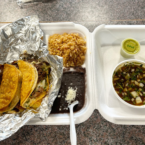 Birria Tacos Platter