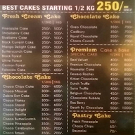 Cake And Bake Cake Shop menu 2