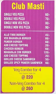 Pizza Club menu 4