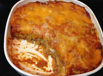 Oh So Good Chicken Enchilada Bake