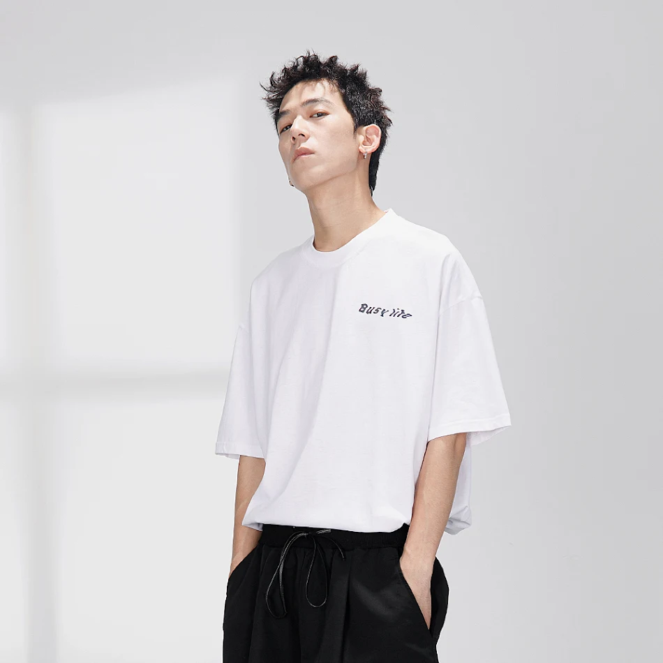 Laser reflective letter printed short sleeve