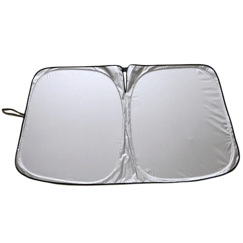Bloc de Protection Thermique Argent Titane pour Voiture Protection UV & Solaire Réduit la Chaleur et Protège du Soleil
