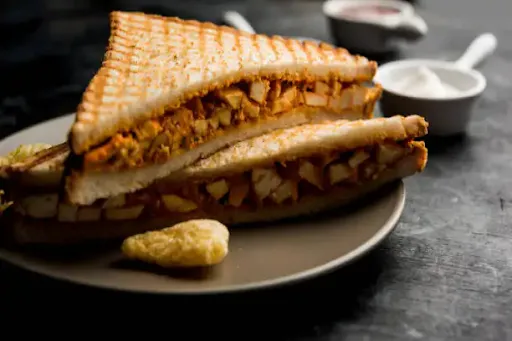 Paneer Tikka Grill Sandwich