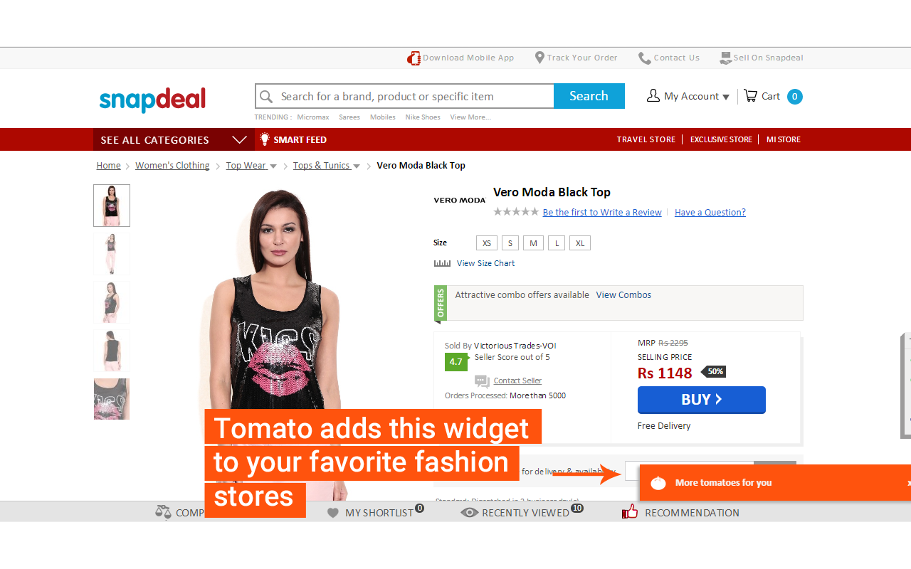 Tomato Fashion Shopping Preview image 1