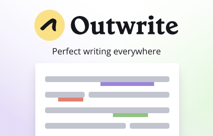 Outwrite — Grammar checker & rewrite tool Preview image 0