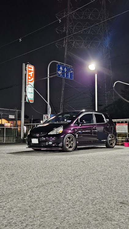 フィットの洗車・ドライブ・Ｎ BOX・レガシィ・ムラサキグランプリに関するカスタム事例の投稿画像3枚目