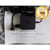 Sạc Laptop Asus 19V - 2.37A Chính Hãng Hình Vuông Đầu Sạc Chân Thường