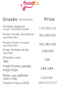 Foodex menu 3