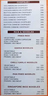 Haji Saheb Restaurant menu 5