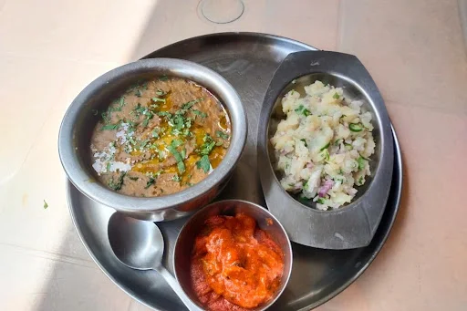 Dal Khichdi With Chokha