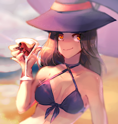 Drinks on the beach