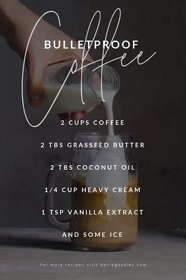 Bulletproof Coffee - Pinterest Pin template