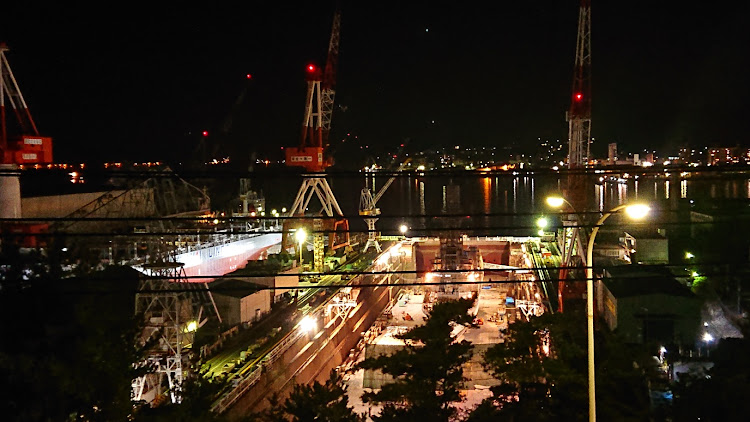 アクアの工場夜景・ラーメン食いに来た・自販機うどん・陸奥公園に関するカスタム事例の投稿画像1枚目