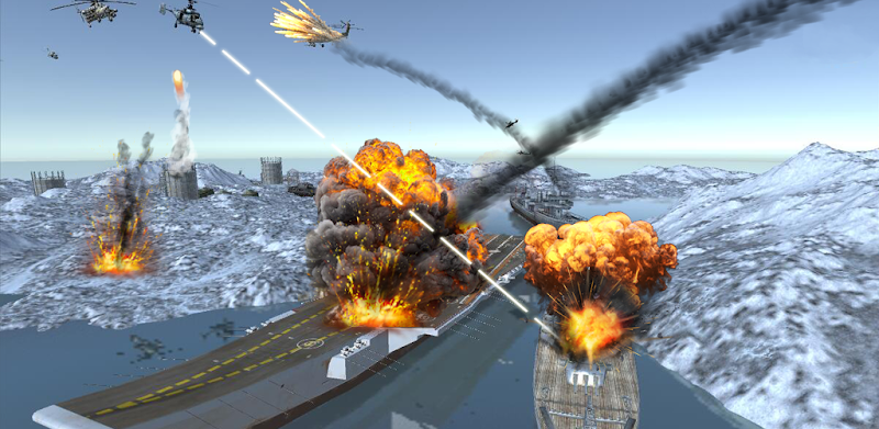 Air Battle Gunship Strike 3D