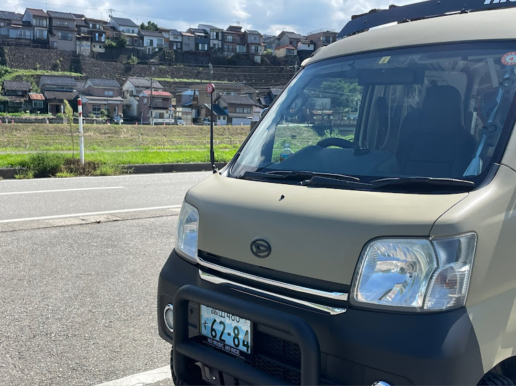 ハイゼットカーゴの絶メシロード・富山・祭りのあと・車中泊・9月もよろしくお願いします。に関するカスタム事例の投稿画像1枚目