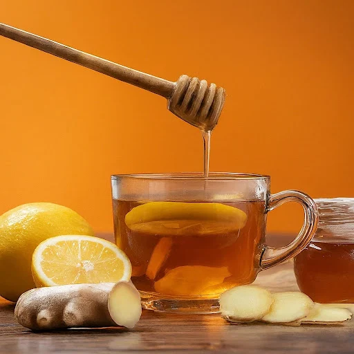 Honey Ginger Lemon Chai (Serves 2-3)