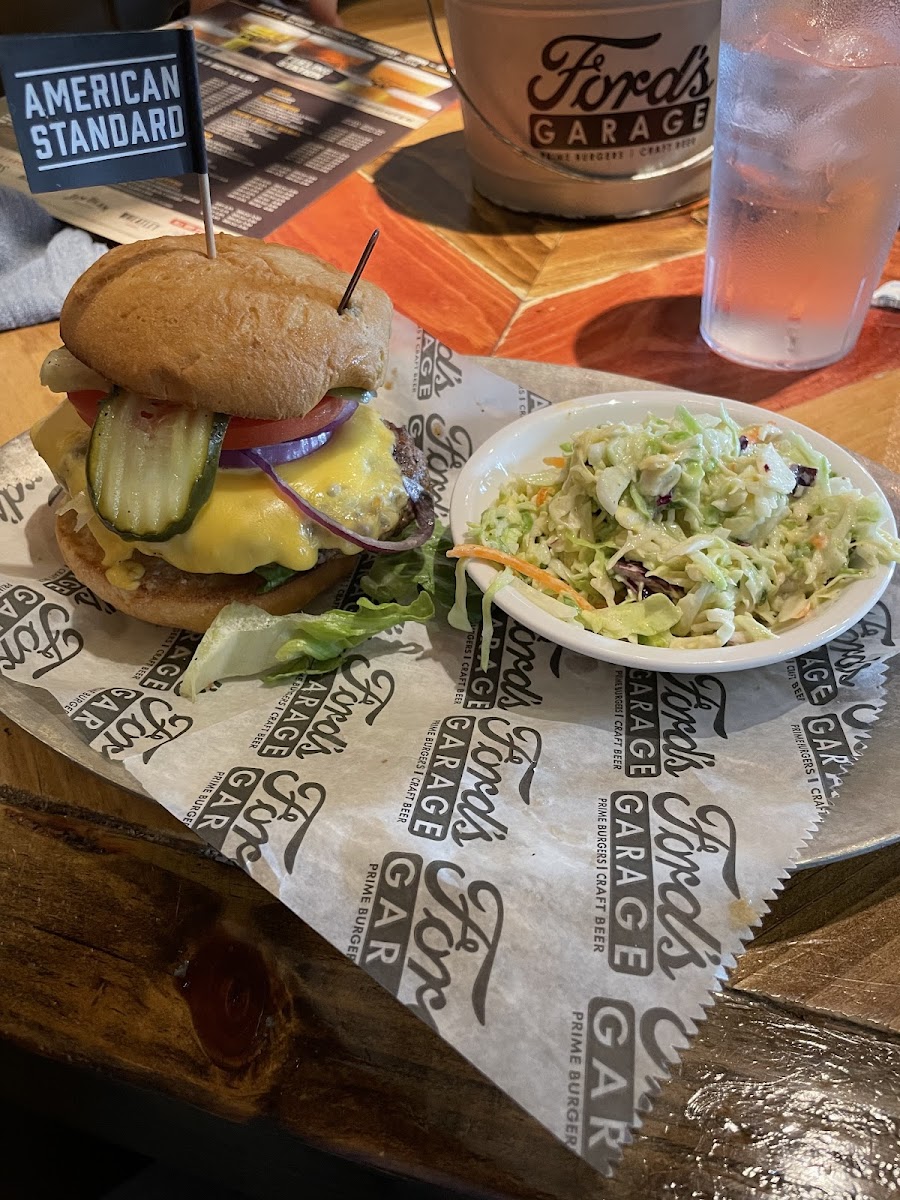 Gluten-Free Burgers at Ford's Garage