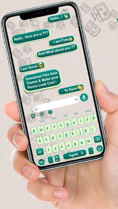 Keyboard Theme For Whatsappのおすすめ画像2