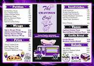 The Cravings Cafe menu 1