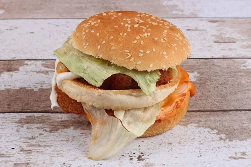 Aloo Mayo Tikki Cheese Burger