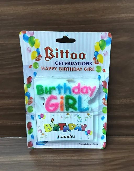 Birthday Girl Candle