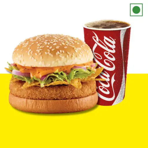 Peri Peri Nachos Burger?+ Coke(300ml)