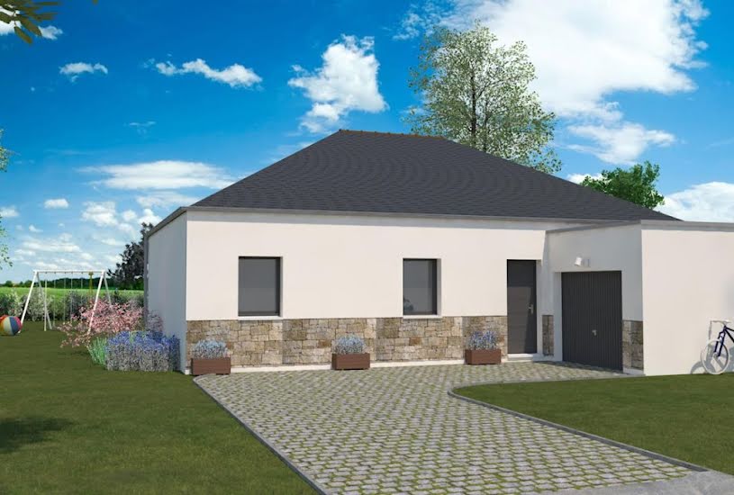  Vente Terrain + Maison - Terrain : 320m² - Maison : 85m² à Sens-de-Bretagne (35490) 