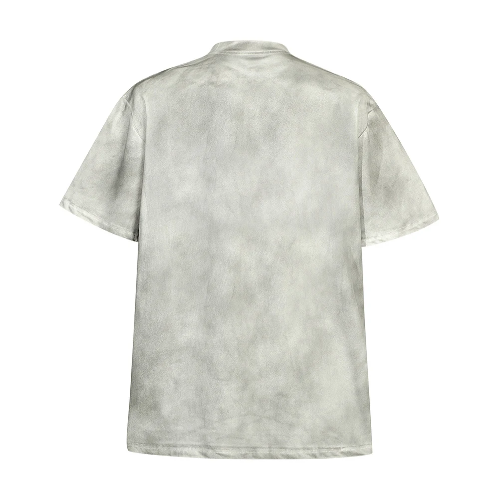 Title 12, Erkek Fashion Personality Rose Dirty Loose Top,...