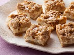 Caramel Apple Cheesecake Bars with Streusel Topping was pinched from <a href="http://www.foodnetwork.com/recipes/paula-deen/caramel-apple-cheesecake-bars-with-streusel-topping-recipe/index.html" target="_blank">www.foodnetwork.com.</a>