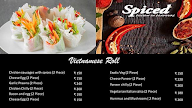 Spiced Finf menu 1