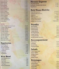 Royal Rasoi menu 1