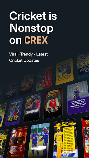 Screenshot CREX - Cricket Exchange