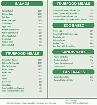 True Food menu 1