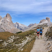 Corsa in montagna di 