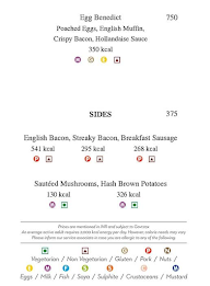 Parlour menu 6