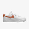 blazer low platform white/black/sail/metallic copper