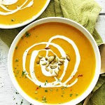 Curried Butternut Squash Soup was pinched from <a href="http://minimalistbaker.com/curried-butternut-squash-soup/" target="_blank">minimalistbaker.com.</a>