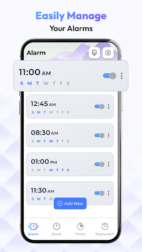 Screenshot Alarm Clock